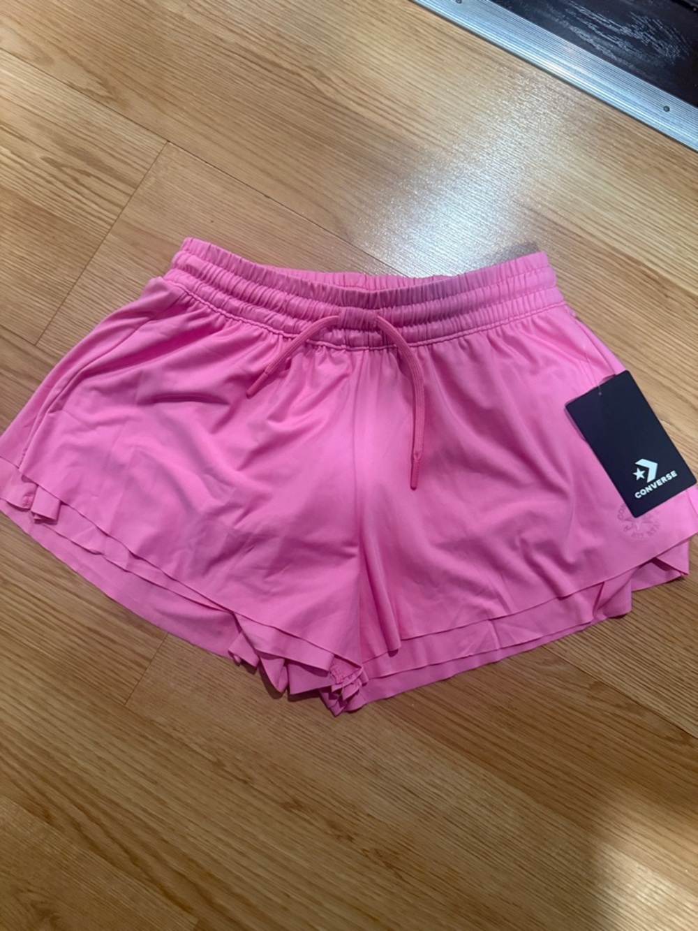 Converse Women's White , Blue, Pink Layered Skort ShortsSize XS,M,L, XL…59
